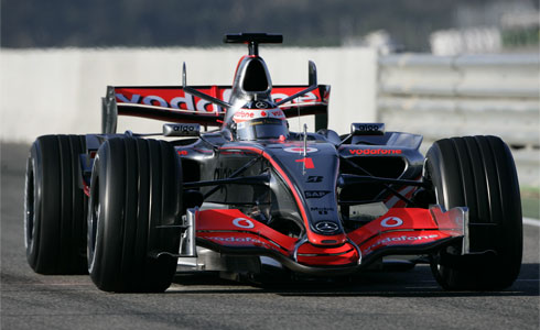 Wallpaper  on 2007 Vodafone Mclaren Mercedes Mp4 22 Formula 1 Car