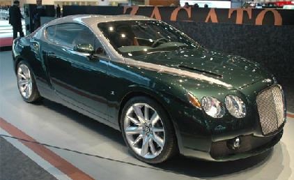 First Bentley Zagato GTZ $1.7 M