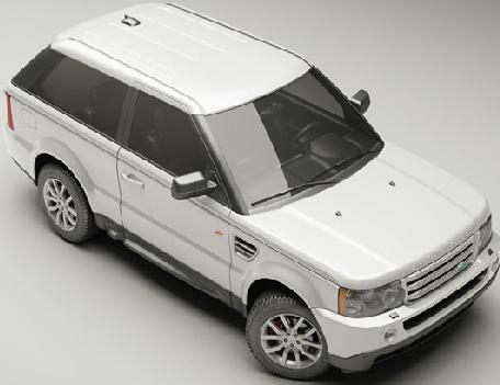 three-door Range Rover Sport conversion